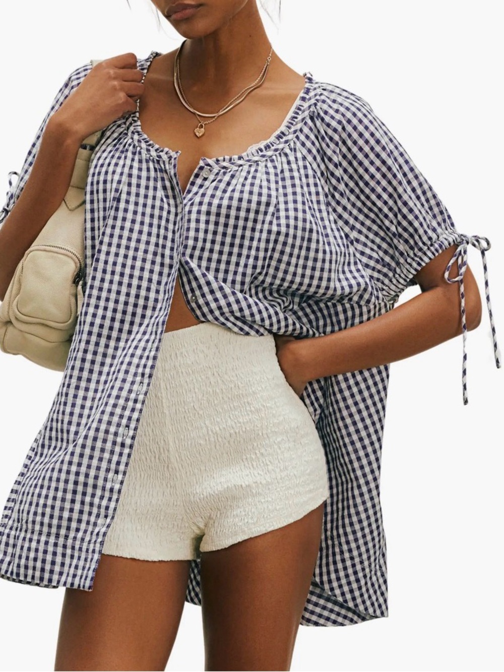 Farley Gingham Tunic